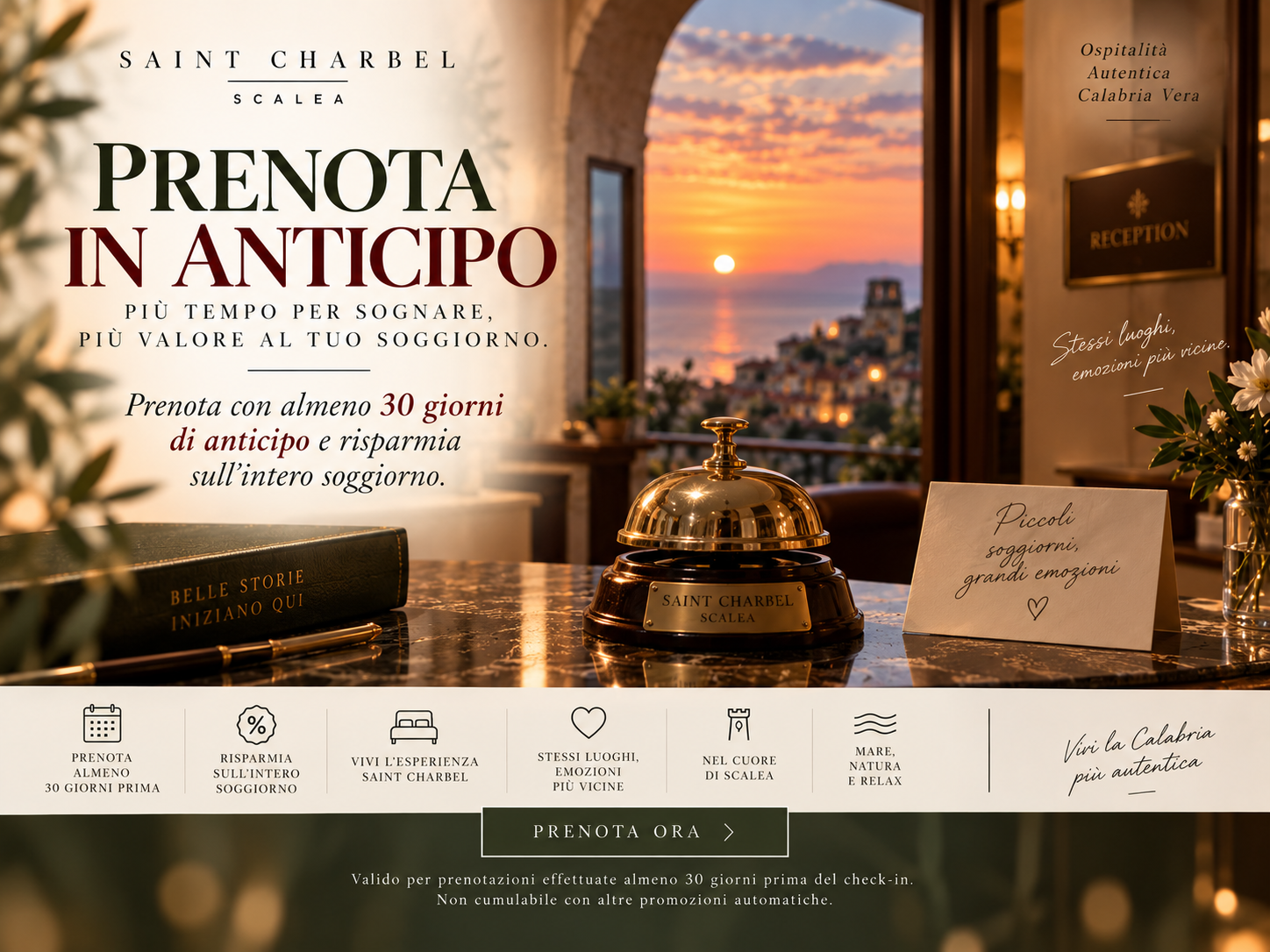Prenotazione anticipata